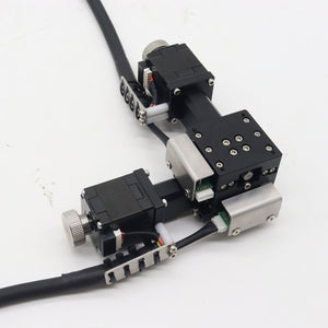 FEY6020 60x60mm/2.4x2.4&quot; XY Axis Sliding Table Sliding Stage Cross Roller Type Motorized Platform