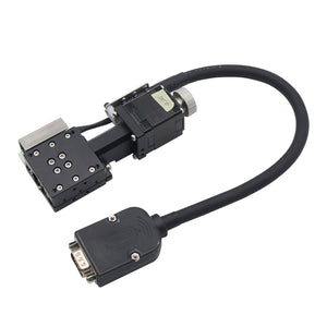 FARAY FX10040-LBN 3.9x3.9&quot; X Axis Sliding Table Sliding Stage Motorized Platform w/ Fine Adjustment