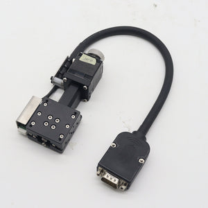 FARAY FX4015-LBN 1.6x1.6&quot; X Axis Sliding Table Sliding Stage Motorized Platform w/ Fine Adjustment