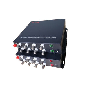 2PCS 8-Way HD Video Converter AHD/CVI/TVI/720/960/1080P + 1-Way Reverse RS485 for 2MP Coaxial Camera