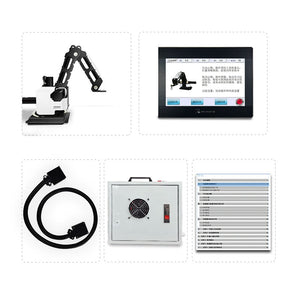 ZEKEEP 3-Axis Small-Sized Industrial Robot Arm Mechanical Arm Robotic Arm w/ 5KG/11LB Load Capacity