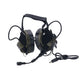 TSFS FCS COMTAC3 Tactical Headset Pickup Noise Reduction Tactical Headphones for Helmet (Army Green)
