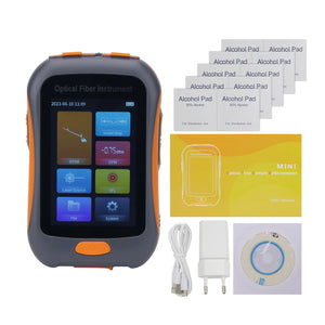 NK2800 Mini OTDR Portable Mini Optical Time Domain Reflectometer with 3.5 inch Touch Screen
