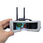 5.8G 48CH 3 Inch FPV Goggles Drone Goggles with Built-In Dual Antenna Battery for FPV Racing Drones