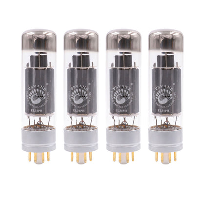 4PCS PSVANE EL34PH Electron Tubes Vacuum Tubes Replacement for Shuguang Mullard EL34 KT66 6CA7 Tubes