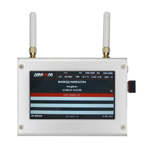 Duplex MMDVM Hotspot with 4.3&quot; Color Display Aluminum Shell 3000Mah Battery for C4FM/DMR/DSTAR P25