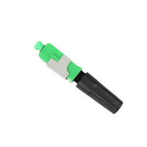 100PCS SC APC Fiber Connector Embeded Carrier-Class Fiber Optic Cable Connector for FTTH Projects