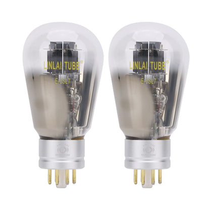 2PCS LINLAITUBE E-6SL7 Vacuum Tubes Electronic Tubes Upgrade 6SL7 6N9P 5691 CV1985 6H9C 6SL7-T Tube