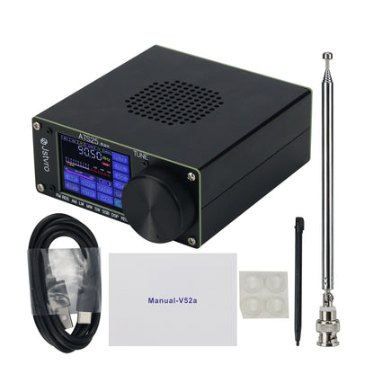 ATS-25 Si4732 Full-Band Radio Receiver DSP Receiver FM LW (MW And SW) And SSB With 2.4&quot; Touch Screen