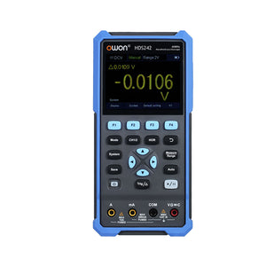 HDS242 40MHz Handheld Multifunctional Digital Oscilloscope 3.5-inch High Resolution LCD Display
