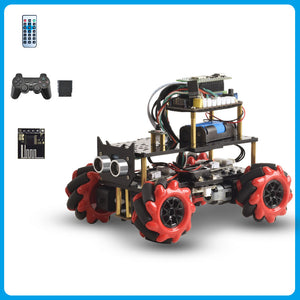 Standard Version Intelligent Programming Car Support Voice and WiFi Control with Mecanum Wheel for Arduino