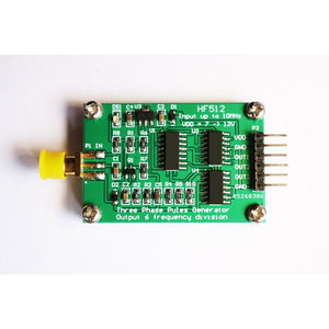 HF512 50Hz ~ 10MHz Three-Phase Pulse Signal Generator High Quality Radio Accessory with SMA Connector