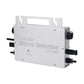 GT-800W Silver Solar Grid Micro Inverter IP66 Waterproof Solar Inverter Enables Phone APP Monitoring