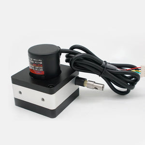 BRITER 5000mm/16.4ft Cable Displacement Sensor with Absolute Encoder 10Bit RS485 Communications