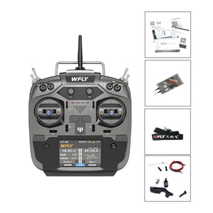 WFLY ET16S 16CH RC Controller Remote Controller with Right Hand Throttle for Fixed Wing FPV Drones