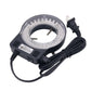 HY-5199 56 LED Ring Light Version 4K 1080P HDMI Industrial Video Microscope Camera 130X Zoom for Cellphone Maintenance