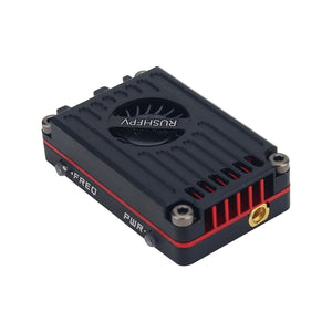 RUSHFPV MAX SOLO 2.5W FPV Transmitter Analog FPV VTX + MMCX Antenna for FPV Fixed Wing Drones