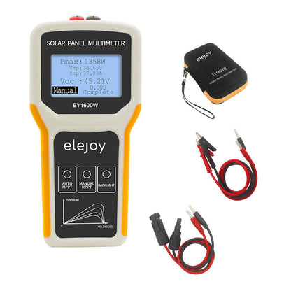 EY1600W 4th Generation 1600W MPPT Solar Panel Multimeter for Power Current Open-Circuit Voltage