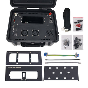 HamGeek Outdoor Waterproof Radio Box Transceiver Box for Xiegu G90/FTM-200DR/FTM-300DR/FTM-6000R