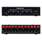 LINEPAUDIO B036 Amplifier Speaker Switcher Amplifier Speaker Selector Supports 3 Input and 3 Output