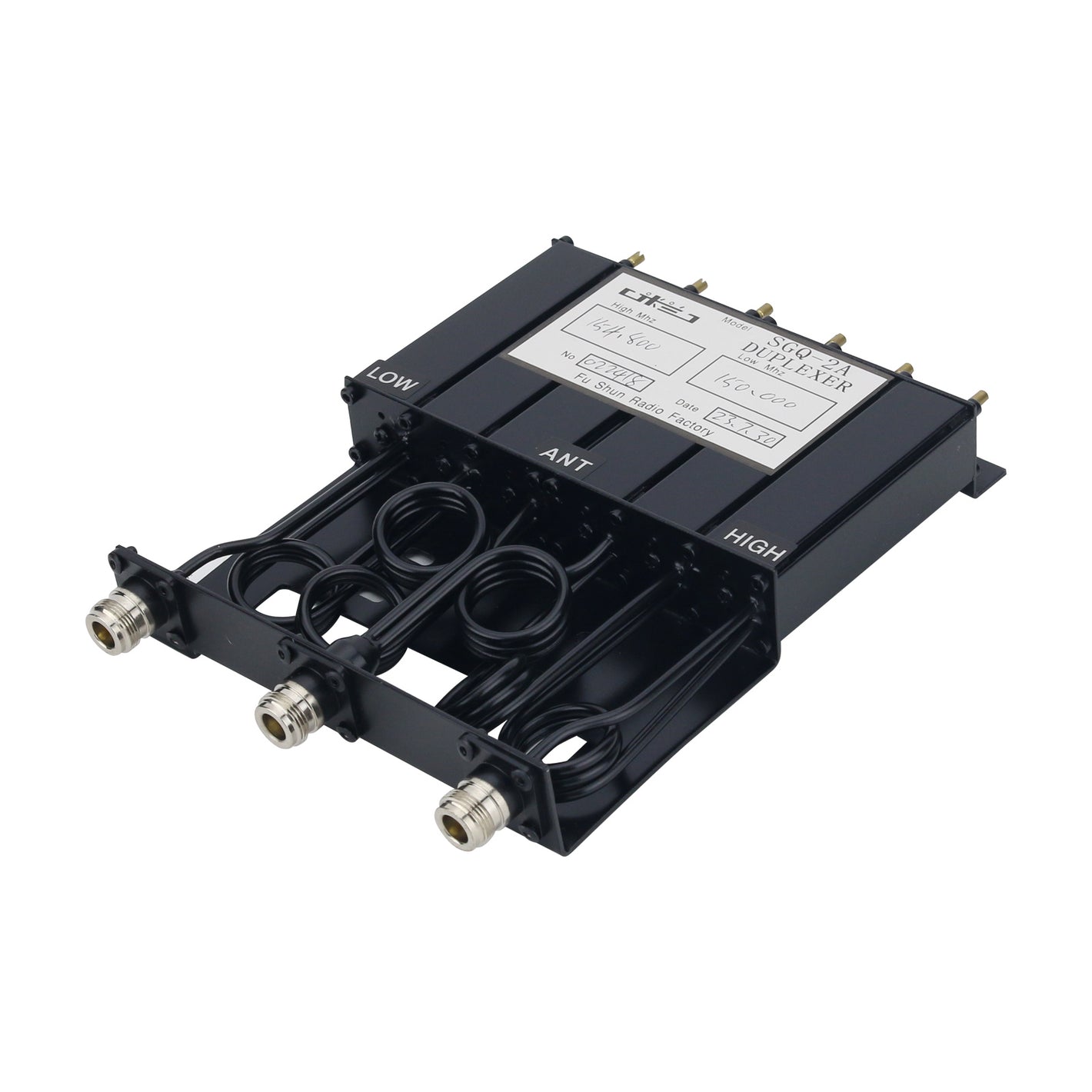 HamGeek 30W VHF 136-180Mhz 6 Cavity Duplexer VHF Repeater Duplexer for Radio Communication Radio Repeater