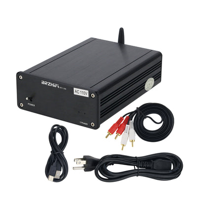 BRZHIFI SNY30-B QCC5125 Bluetooth DAC Receiver Headphone Amp Dual PCM1794A USB Sound Card Black