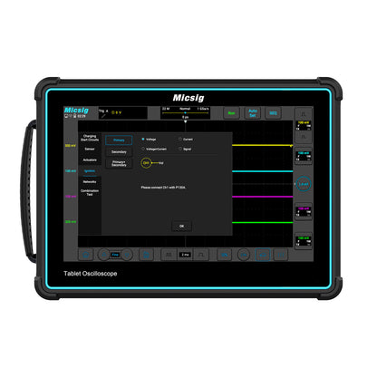 Micsig ATO1004 100MHz 1GSa/s Automotive Oscilloscope 4CH Tablet Oscilloscope with 10.1&quot; Touch Screen