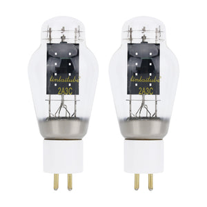 2PCS LINLAITUBE 2A3C Vacuum Tubes Hifi Electronic Tubes Replacement for Shuguang PSVANE 2A3 Tubes