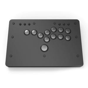 Mini Punk Arcade Stick Game Controller Gamepad Black Shell (with Chip for Brook) Suitable for Hitbox