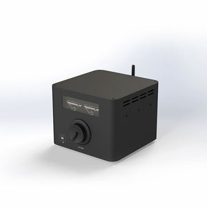 Black AMP40 400W High Power Multifunctional HiFi Audio Power Amplifier Rear Stage Integrated Machine