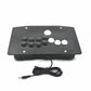 HAMGEEK HG-J500B Arcade Controller Fight Stick Game Controller w/ White Black Buttons for Hitbox PC