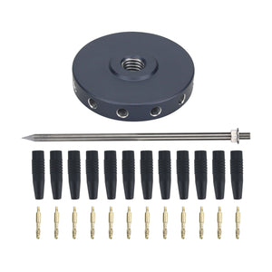 Grounded Counterpoise Collector Ground Anchor with Ground Stake Radio Accessory For MA-12 Portable Shortwave Antenna