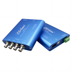 VKINGING VK701H+ 24Bit 400K DAQ USB Precision High Speed Data Acquisition Card Supports 4 Channels
