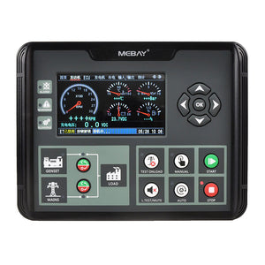 MEBAY DC72MR Ultra-Low Temperature Genset Controller Generator Controller for Mains Monitoring &amp; AMF