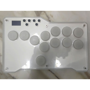 Arcade Stick Fight Stick Game Controller Gamepad w/ TTC Speed Silver V2 Switches Suitable for Hitbox
