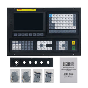 XC809DC 3 Axis CNC Motion Controller System w/ 7&quot; Color LCD For Carving Milling Drilling Tapping