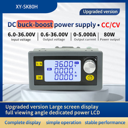 XY-SK80H 80W DC Adjustable Power Supply Regulated Power Supply Buck Boost Module for Solar Charge