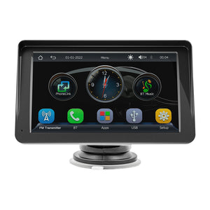 B5300 Portable Car Player Bluetooth MP5 Player with 7 Inch HD Screen for CarPlay U Disk TF Card
