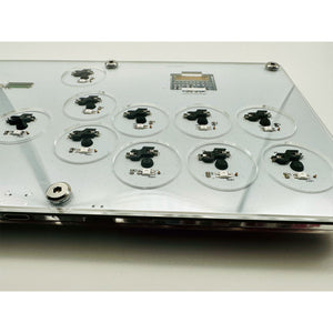 Solid Studio Arcade Controller Game Fight Stick with RGB Lights for Hitbox KOF and Street Fighter 6