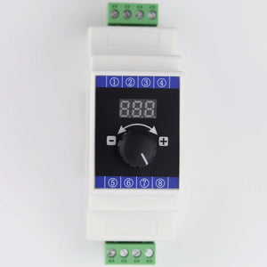 0-10V DC24V (12V - 28V) Rail Mounting Type Voltage Signal Generator for Valve Opening Control RS485 Modbus