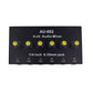 AU-602 6CH Audio Mixer Sound Mixer Supports Mono/Stereo Mode for Mics Instruments Livestreaming