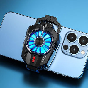 X20 Matte Black Mobile Phone Cooler Semiconductor Phone Cooling Fan for Livestreaming Games