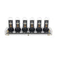 RGB Pseudo Glow Tube Clock Desktop Clock Electronic Album Creative Decoration Gift for Boyfriend