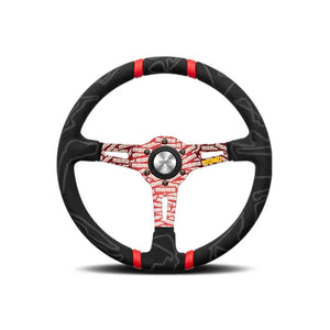 Ultra U-02 Red Steering Wheel Original Racing Wheel Quality Racing Accessory for MOMO Video Games