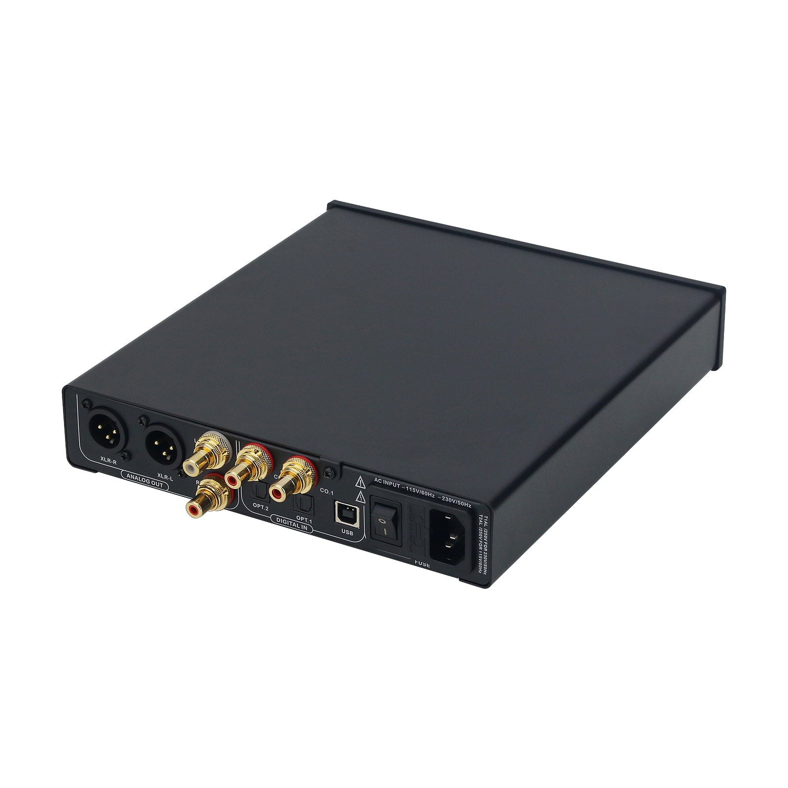 Enyo USB Optical Fiber Coaxial AES HIFI Digital Audio DAC R2R Decoder