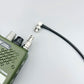 PRN Antenna Extension Cable w/ 360-Degree Rotatable Bent Connector for PRC152 PRC148 Walkie Talkies