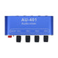 AU-401 4 Channel Audio Mixer Sound Mixer 5DB Gain with 4 Inputs 1 Output for Stereo Audio Sources