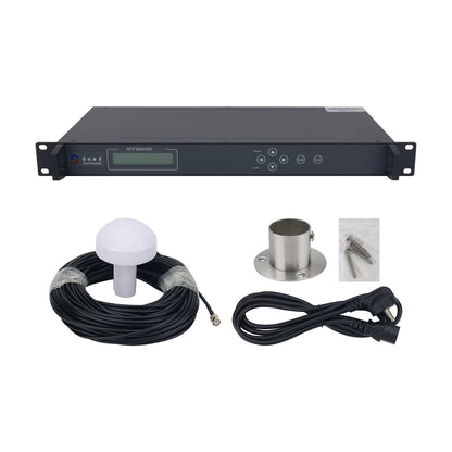 NTP Server Network Time Server (Three Network Ports with RS485 &amp; RS232) for GPS Beidou Timing