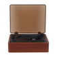 Bluetooth CD Player Disc Player (Cherry Wood) with Built in Speaker Enables Lossless Sound Quality