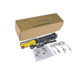 KIA-1100W Plus 110V Mini Nut Heater Portable Induction Heater Flameless Heating System with 3 Coils